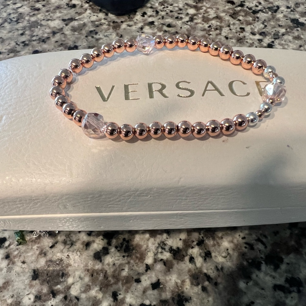 Rose gold stackable bracelets. - Picture 4 of 4